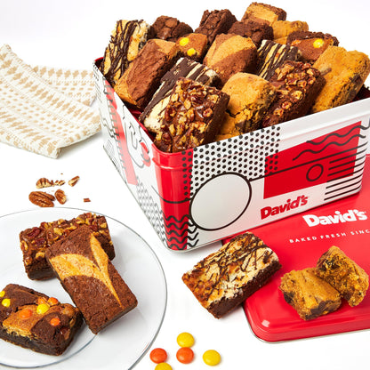 David’s Cookies Brownies Gift Basket