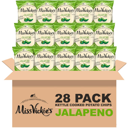 Kettle Cooked Potato Chips – 28-Pack Variety