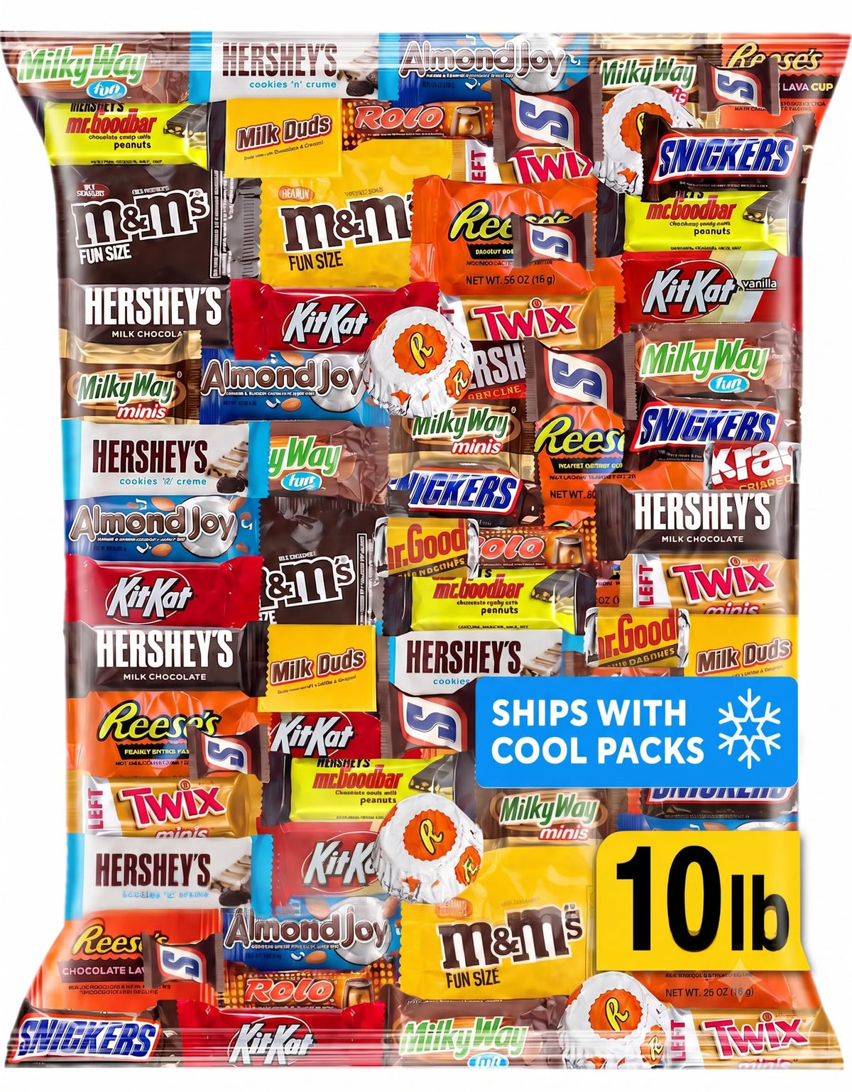Assorted Chocolate Candy – Milk & Dark Variety Pack